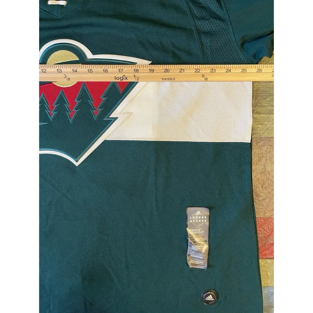 Men's 56 NWT Minnesota Wild Mikael Granlund #64 Adidas Authentic Home Jersey